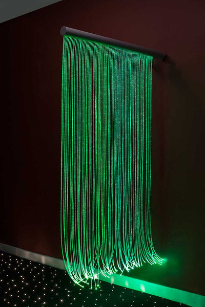 SE194 - Fibre Optic Curtain with built in LED Lightsource and Remote ...