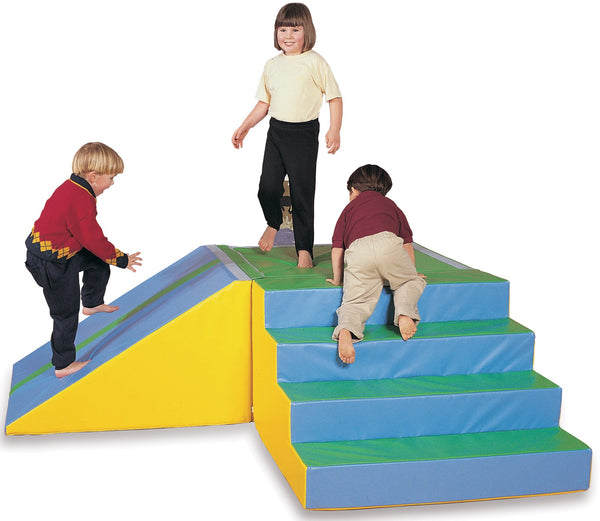 Soft Play Slope / Slide with Wood Core