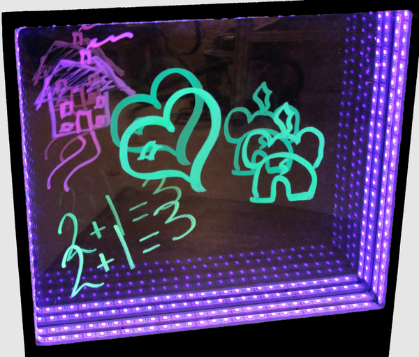 UV Glow Write Wall Panel
